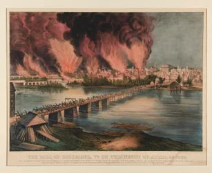La chute de Richmond, Virginie, la nuit du 2 avril 1865