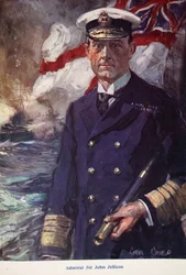 Amiral Sir John Jellicoe, illustration de 