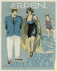 Août. Au Derby Rudolf Dole modes, Prague