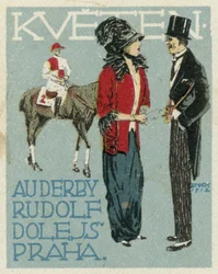 Mai. Au Derby Rudolf Dole modes, Prague