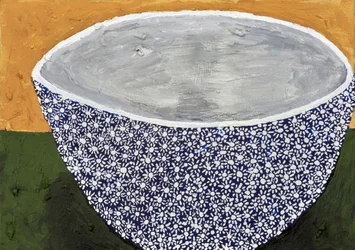 Bol « Blue Daisy »