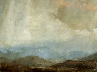 Paysage montagneux spectaculaire
