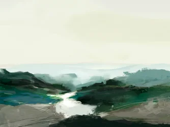 Vue sur les hautes terres