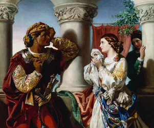 Othello et Desdémone