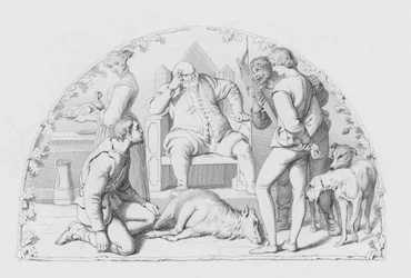 Shakespeare, Le Juge (gravure)