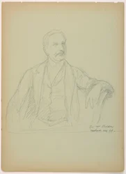 Dessin, M. Sheldon assis