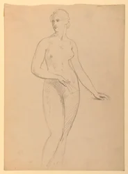 Dessin, Mme Henry Schieffelin, S, 1881