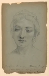Dessin, étude pour "The Goldsmith", 5 juin 1883