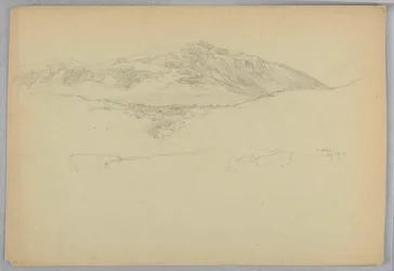 Esquisse de paysage, Mont Desert, Maine