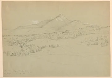 Mont Chocorua depuis la colline près du village de Tamworth