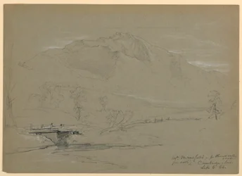 Mont Mansfield depuis Pleasant Valley Road, Cambridge, Vermont