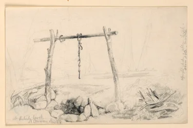 Cheminée extérieure, North Conway, New Hampshire