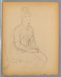Femme assise