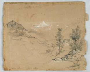 Sion, vue vers l