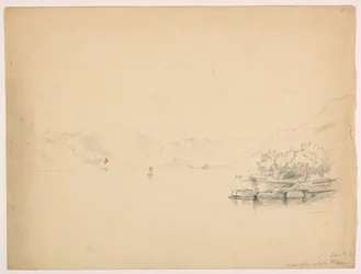 Rive ouest du lac de Brienz, Suisse