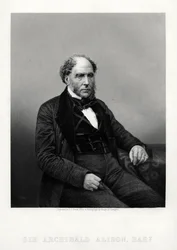 Archibald Alison, écrivain didactique et philosophique écossais, vers 1880