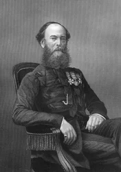 Colonel Brownrigg, soldat britannique, 1857