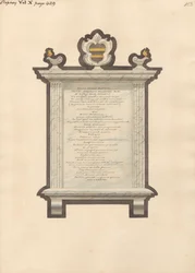 Mémorial à Jacob Augustus Blondel de l
