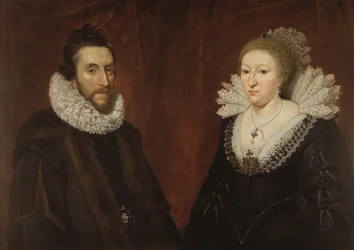 Double portrait de Thomas Howard, 14e comte « Collectionneur » d