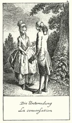 La Conversation (gravure)