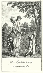 La promenade (gravure)