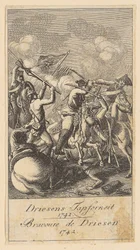 Planche 2 des « Scènes de guerre brandebourgeoises »