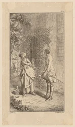 La visite de Bunkel chez son ami Carl Turner, page 5 de « Vie, remarques et opinions de Johann Bunkel »