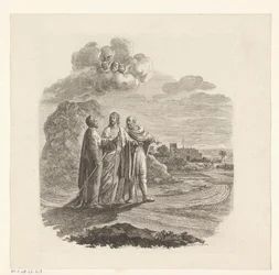 Cléopas et Pierre rencontrent le Christ sur le chemin d