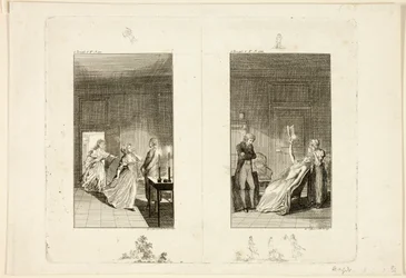 Illustration pour Clarissa de Samuel Richardson