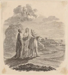 Disciples à Emmaüs. Première feuille