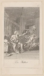 Mère, feuille 1 de la série « La Danse de la mort »