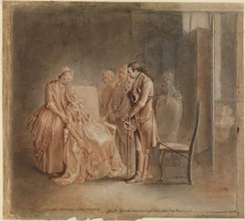 Le colonel Morden rend visite à Clarissa malade