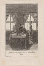 Le pasteur demande à sa fille si elle souhaite s