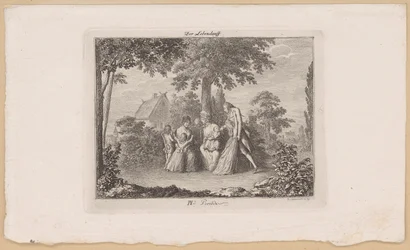 Période IV, feuille 5 de la série « Le parcours de vie »