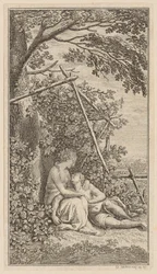 Chant du cygne, planche 7 de la première édition des « Poèmes de Gottfried August Bürger »