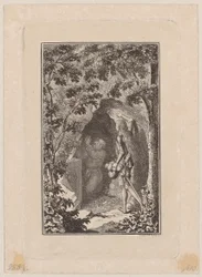 Gravure sur cuivre illustrant les « Scènes » de Mühlenpfordt