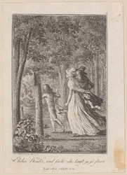 Walter, Luise et Karl rencontrent dans la forêt une barque qui accoste