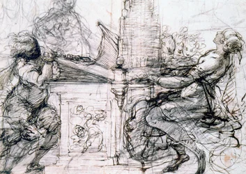 Sainte Cécile ou Cécilia, vers 1598-1630