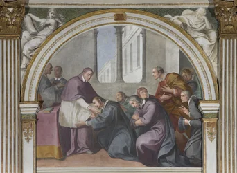 Saint Hugues et Saint Bruno et ses compagnons, 1629
