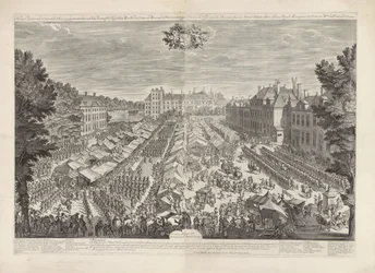 Foire de La Haye avec le prince et la princesse d