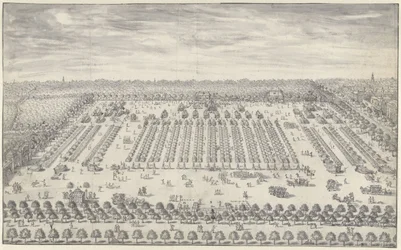 Campement près de La Haye, 1742