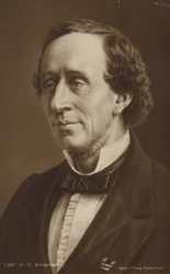 Hans Christian Andersen (1805-1875), auteur et poète danois