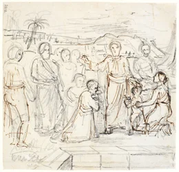 Le Christ bénissant les petits enfants