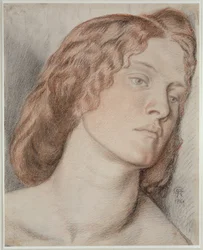 Fanny Cornforth, étude pour 