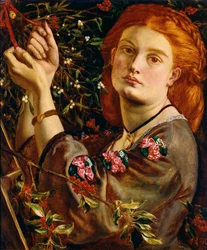 Accrocher le gui, 1860