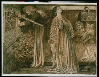 Sir Lancelot dans la chambre de la reine