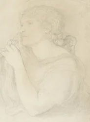Étude de Fanny Cornforth, 1863