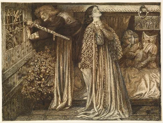 Sir Launcelot dans la chambre de la reine