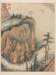 Réminiscences de la rivière Qinhuai, dynastie Qing