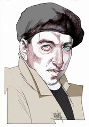 Giacomo Antonini, 2022 (dessin numérique au crayon de couleur)